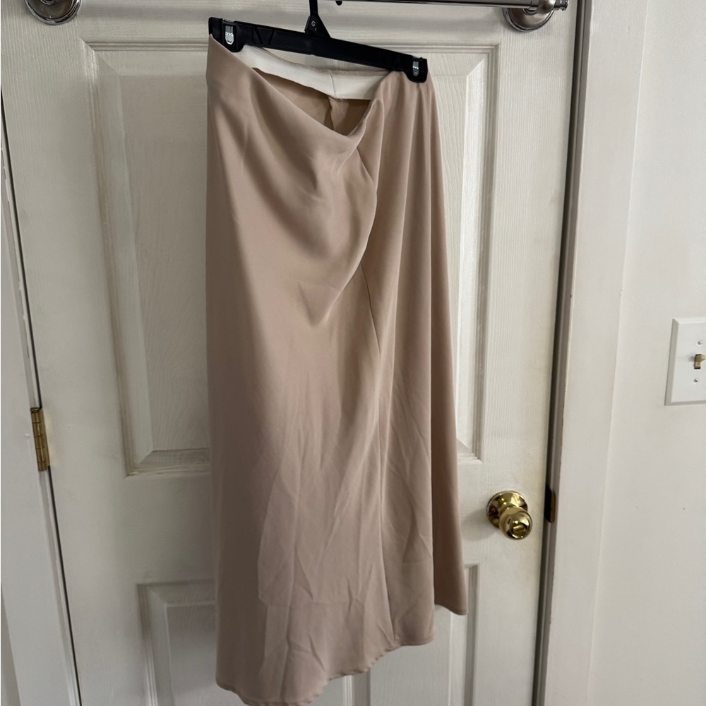 Target Tan Midi Skirt